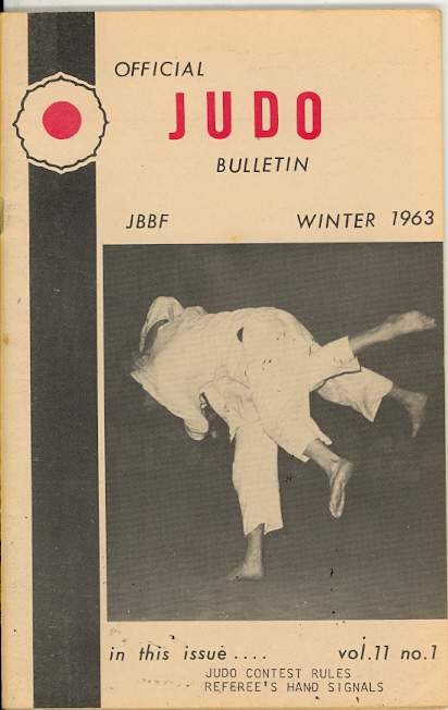 Winter 1963 Official Judo Bulletin